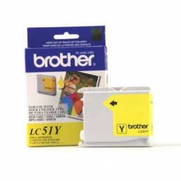 BROTHER CARTRIDGE LC51 YELLOW