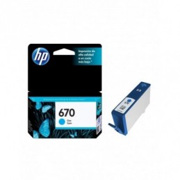 HP CARTRIDGE 670 CYAN...