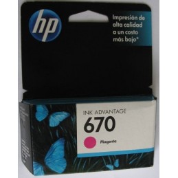 HP CARTRIDGE 670 MAGENTA...