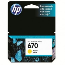 HP CARTRIDGE 670 YELLOW...