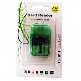 LECTOR DE MEMORIAS USB 2.0...