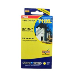 CARTRIDGE 711 YELLOW...