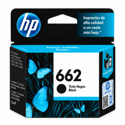 HP 662 Negro Original 2ml