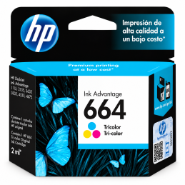 HP 664 Tricolor Original 2ml