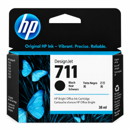 HP 711 Negro Original 38ml