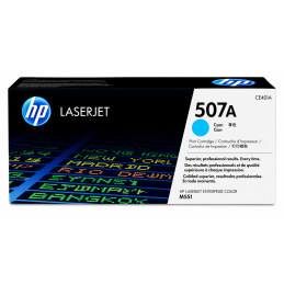 Tóner HP 507A CE401A Cyan...