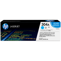 Tóner HP 304A CC531A Cyan...