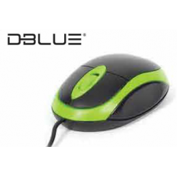 DBLUE MOUSE USB VERDE