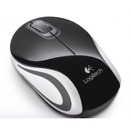 LOGITECH MOUSE M187 BCO/NEGRO