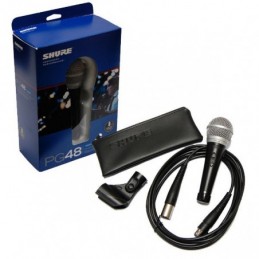 SHURE MICROF. XLR PG48 C/CABLE