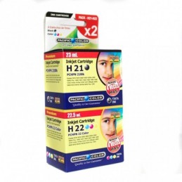 P.COLOR PACK HP 21/22 ALTO...